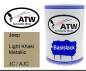 Preview: Jeep, Light Khaki Metallic, JC / AJC: 500ml Lackdose, von ATW Autoteile West.